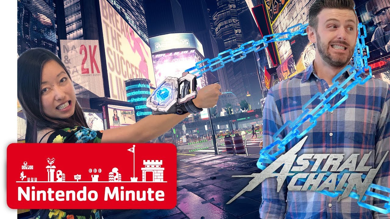 NEW Astral Chain Gameplay – Can We Defuse the Bomb? – Nintendo Minute