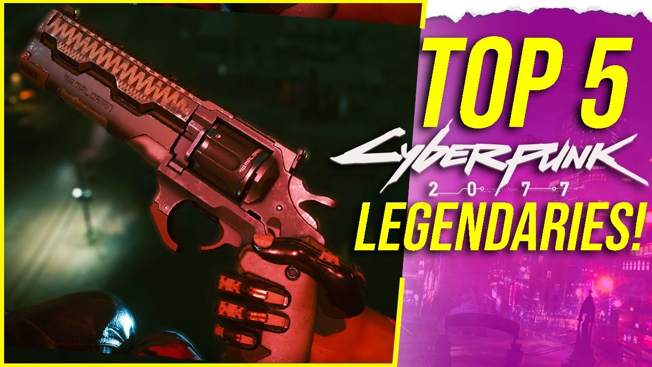 The 5 BEST Legendary & Iconic Cyberpunk 2077 Weapons & Where To Get Them!