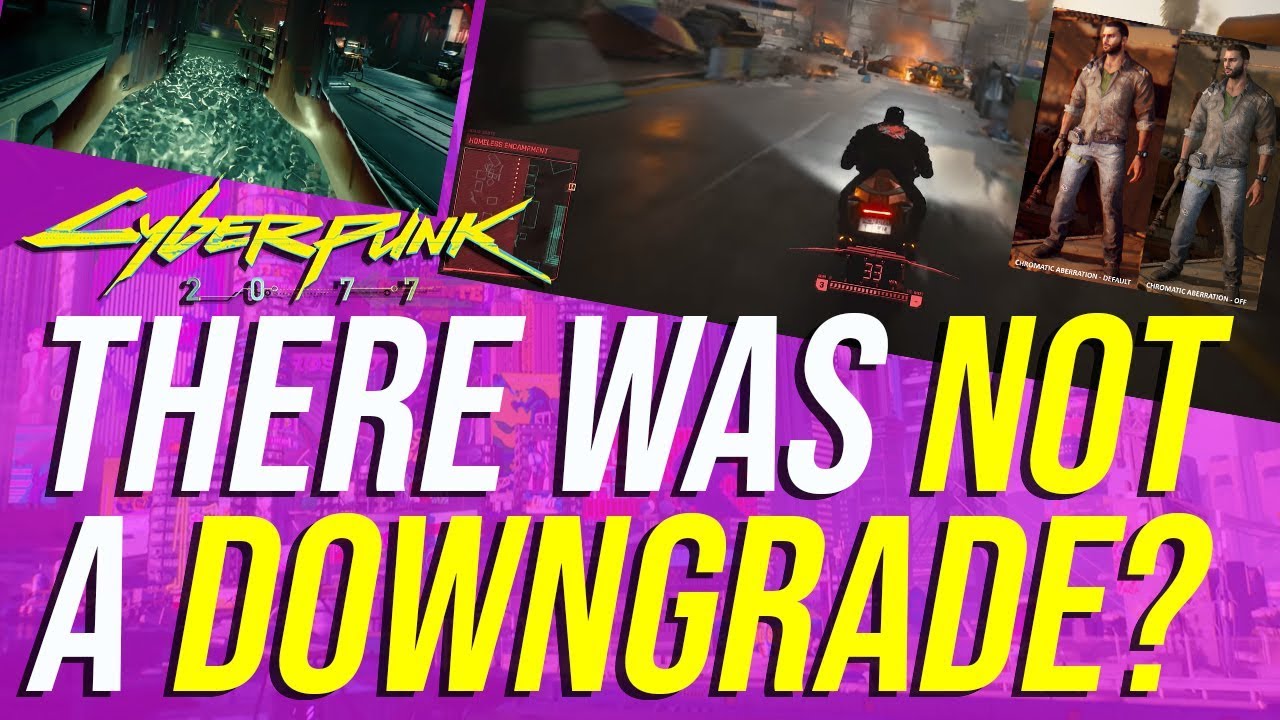 Cyberpunk 2077 – Was There A Graphical Downgrade? (Blurriness Explained?)