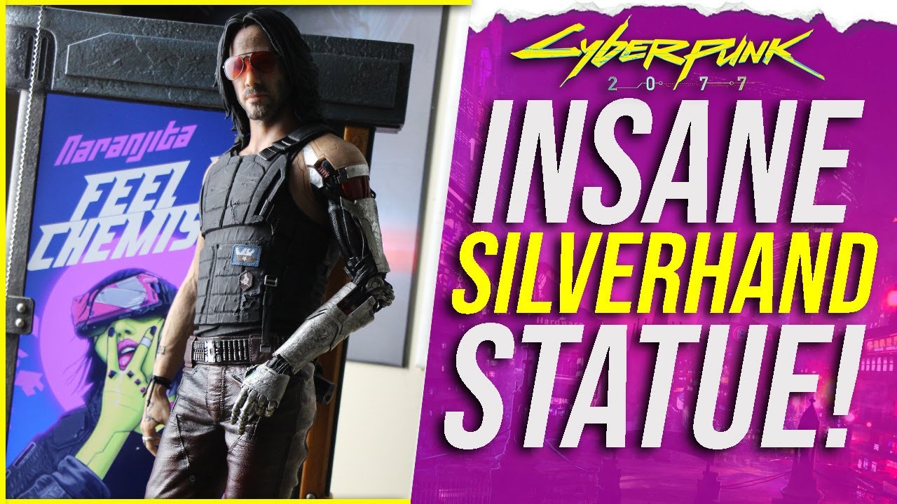 Cyberpunk 2077 – PUREARTS Johnny Silverhand Statue Overview!