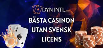 Casino utan svensk licens med låg insättning – En guide