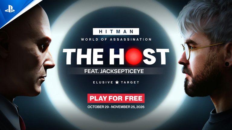 Hitman World of Assassination - The Host Elusive Target Launch Trailer | PS5, PS4 & PS VR2 Games