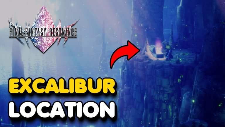 Final Fantasy Resonance - Excalibur Location