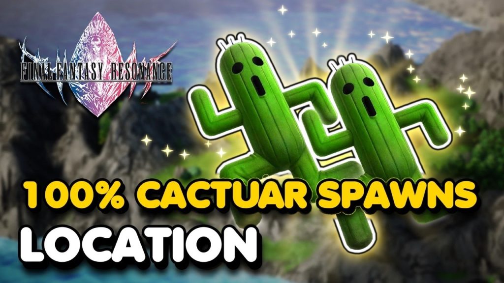 NEW Best MRP Farm Spot In Final Fantasy Resonance (100% Cactuar Spawns)
