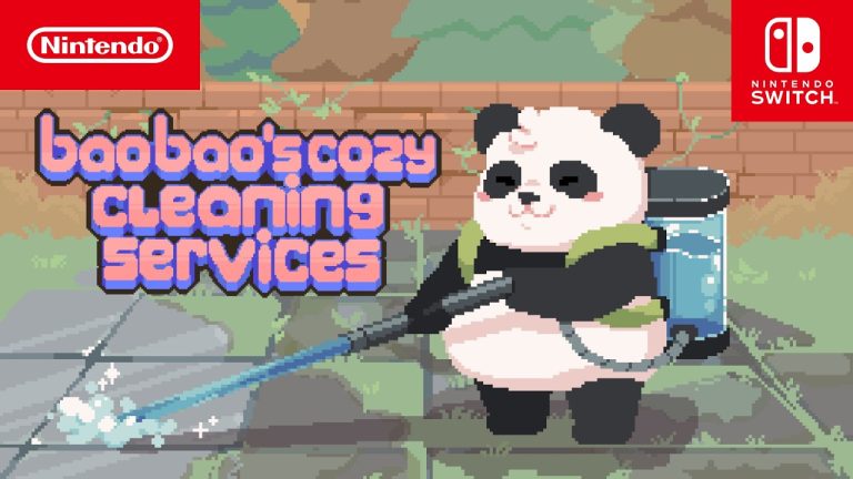 Bao Bao’s Cozy Cleaning Services – Launch Trailer – Nintendo Switch