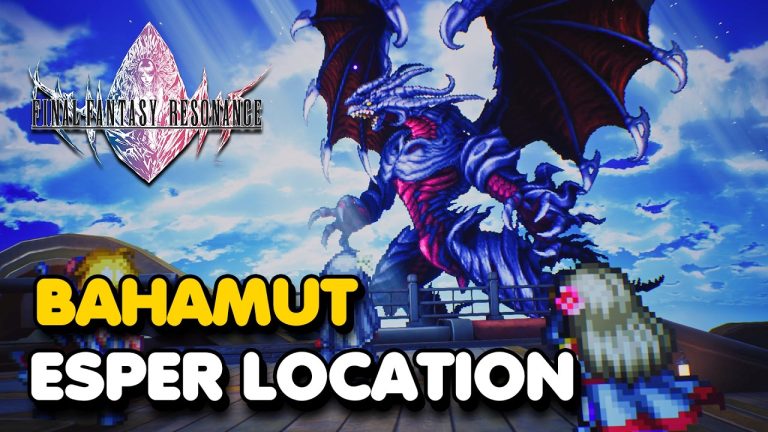 Final Fantasy Resonance - Bahamut Esper Location (Chapter 7 Summon)