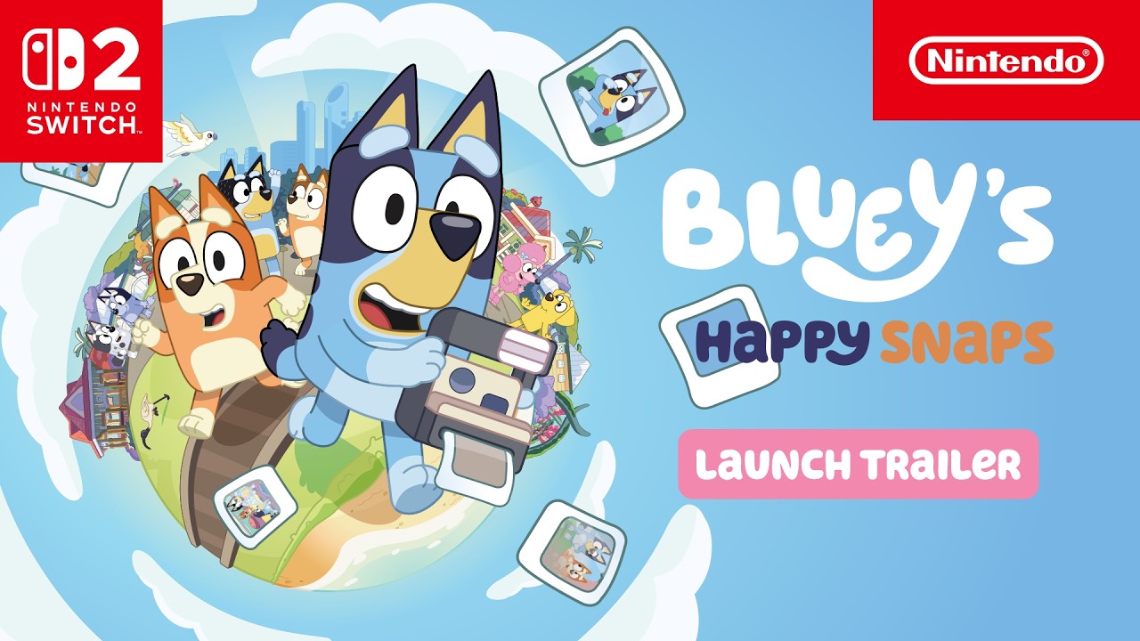 Bluey’s Happy Snaps – Launch Trailer – Nintendo Switch 2