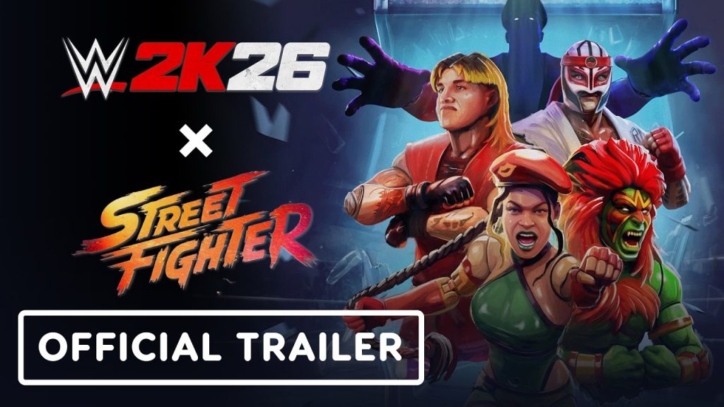 WWE 2K26 x Street Fighter Elite Pack Trailer