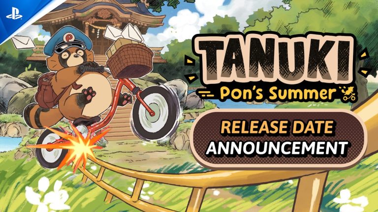 Tanuki: Pon's Summer - Release Date Announcement Trailer | PS5 & PS4 Games
