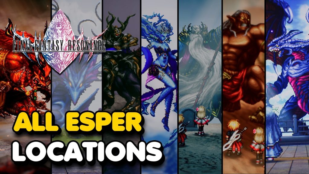 How To Unlock All 9 Espers In Final Fantasy Resonance (All Summon Locations)