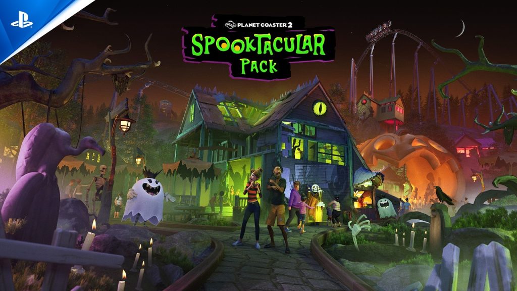 Planet Coaster 2 - Spooktacular Pack Launch Trailer | PS5 Games