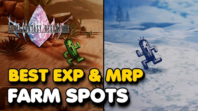 Best EXP & MRP Farm Spots (Mid Game) In Final Fantasy Resonance
